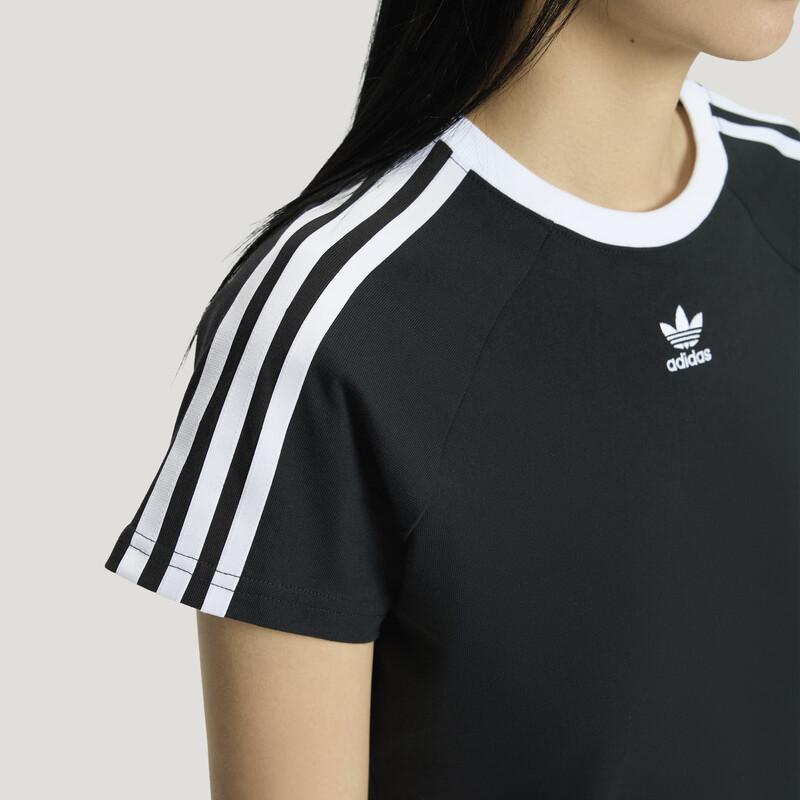 Adidas Women's Slim-Fit Cotton Short Sleeve T-Shirt Trefoil JC8703