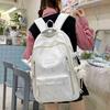 Schoolbag New Girls Junior High School High School Students Large Capacity Backpack Casual High Value Star Schoolbag Student Backpack