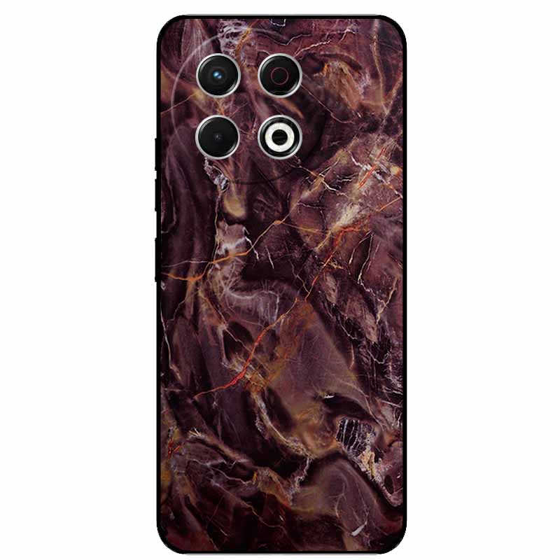 For Tecno Spark 30 Pro Case Marble Painted Silicone Back Cover Cases For KL7 Spark 30 Pro Soft Black Phone Funda Spark 30 Pro 4G