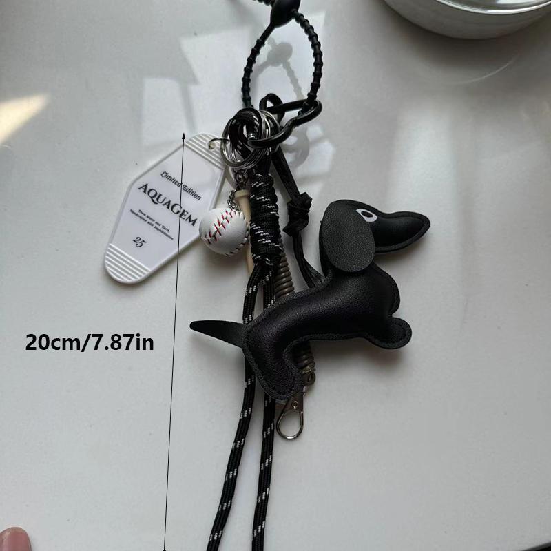 Yogodlns Dachshund Bag Pendant Handbag Purse Hanging Decoration Ornament Bag Accessories