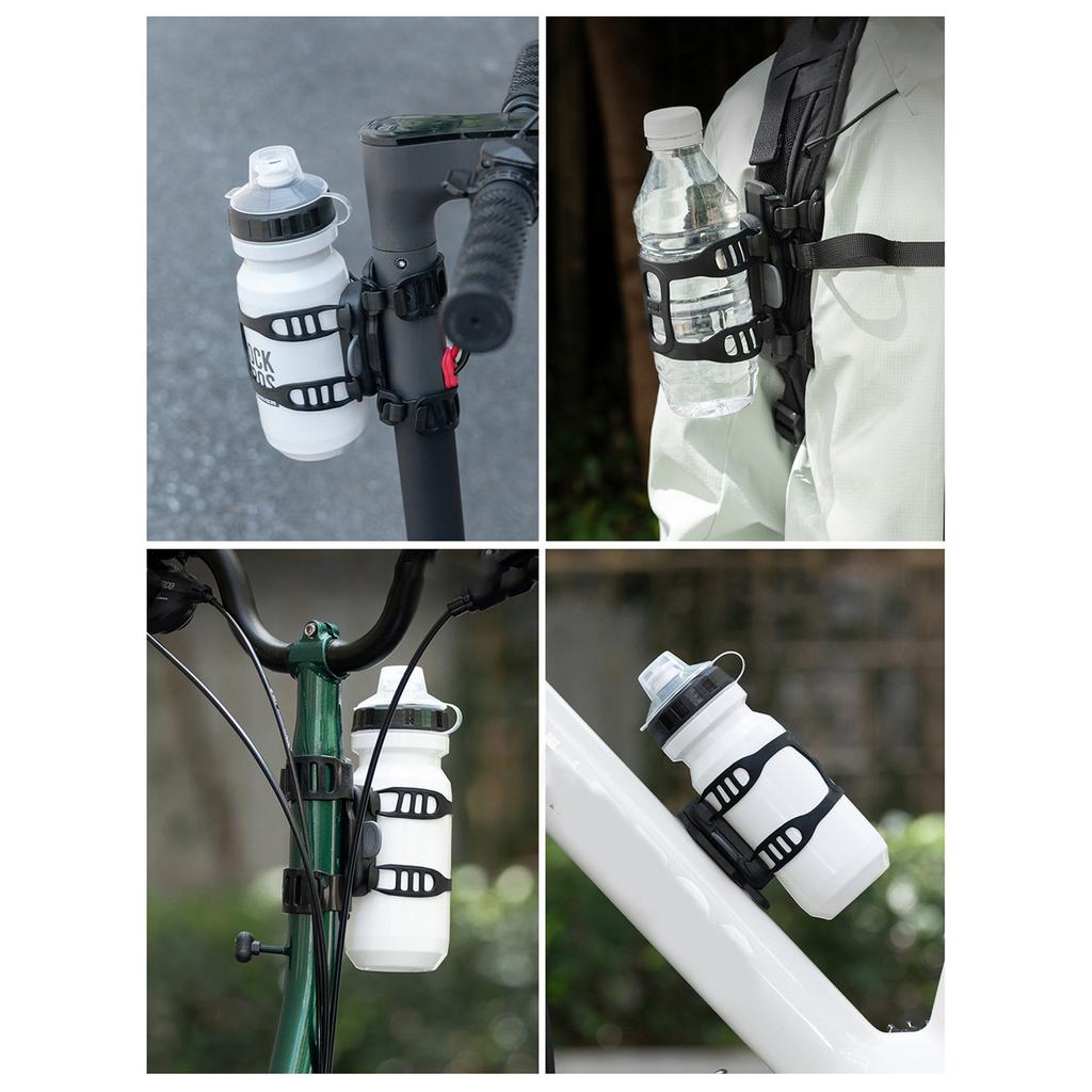 Shockproofed Bicycles Bottles Rack Nylons Buckles Magnetic Retention Easy Installation for Road Cycling Backpacks