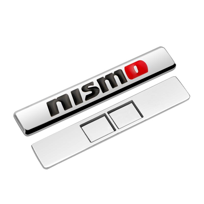 Car Body Metal Sticker Trunk Side Door Window Decorative Badge For Nissan Nismo Qashqai GTR Tiida Leaf Juke Teana Note Almera