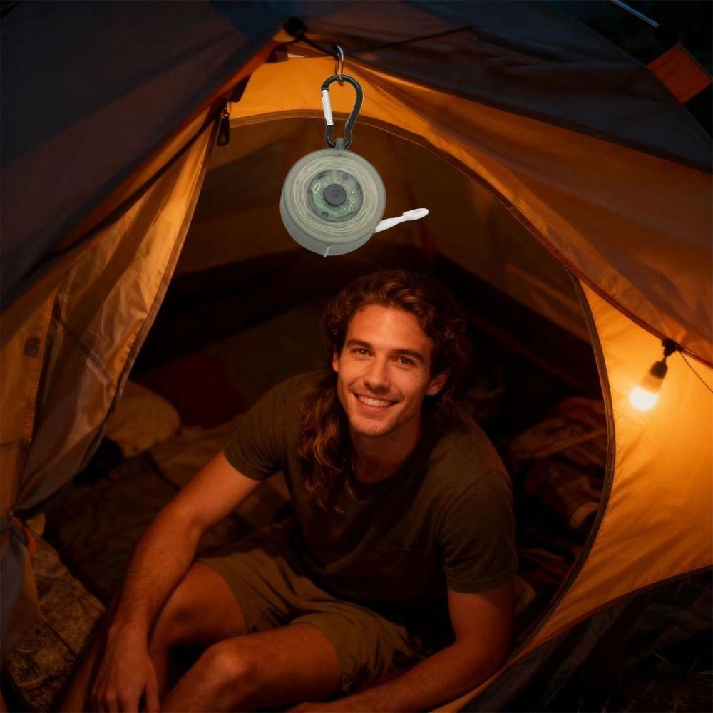 Ambient Light Tent String Lights 4 Modes Waterproof Tent Light Hiking Night Safety