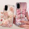 For Samsung Galaxy S20 Plus Case Fashion Butterfly Flower Soft Clear Silicone Back Phone Cover For Samsung S20 Ultra S 20 Bumper