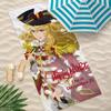 Anime The Rose of Versailles Towel Microfiber Beach Towel Quick Dry Absorbent Soft for Swimming Yoga Resort Travel Camping