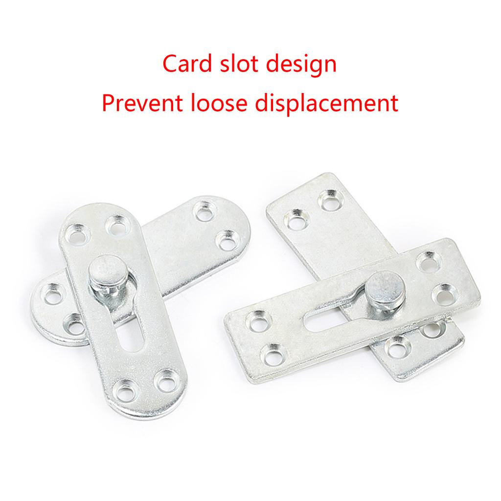 Innovative Bed Hook Connectors Strong & Reliable Bed Frame Brackets for Secure Bed Rails & Headboards 4 Pairs/set
