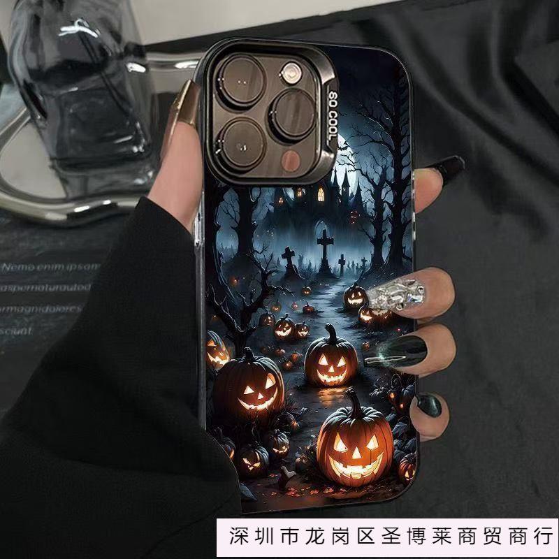 Devil pumpkin is suitable for Apple 17Promax mobile phone case personalized vitality case iPhone16/15/1413
