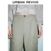 UR 2025 Women's Pleated Wide-Leg Workwear Pants UYV650007