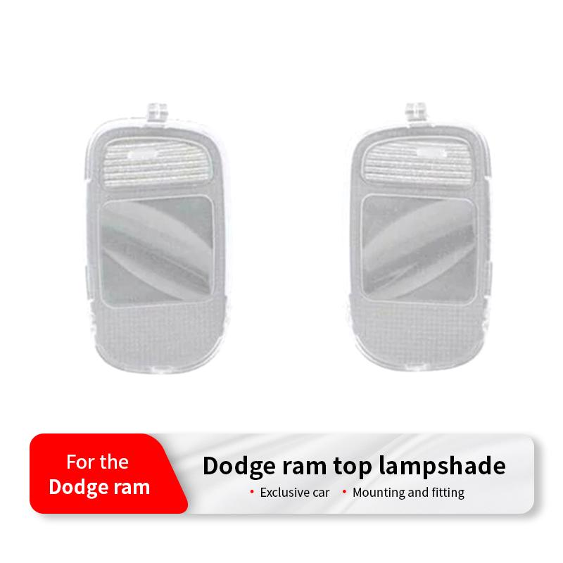 For Dodge Ram 1500 2500 3500 4500 5500Car Interior Overhead Console Dome Light Lens Clear Cover 5183270AA 5183271AA