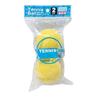 KAISER Soft Tennis Balls, 2-Pack, Yellow, KW-240Y, Practice Ball, 60x60x60mm
