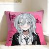 Haimiya Senpai Wa Kowakute Kawaii Manga Pillowcases  Retro Trendy Pillow Case For Sofa Bedroom Home Decor Graphic Pillow Cover