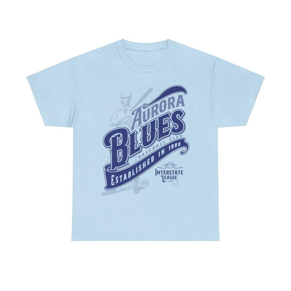 

Aurora Blues Est 1888 Illinois Baseball T-shirt 3XL