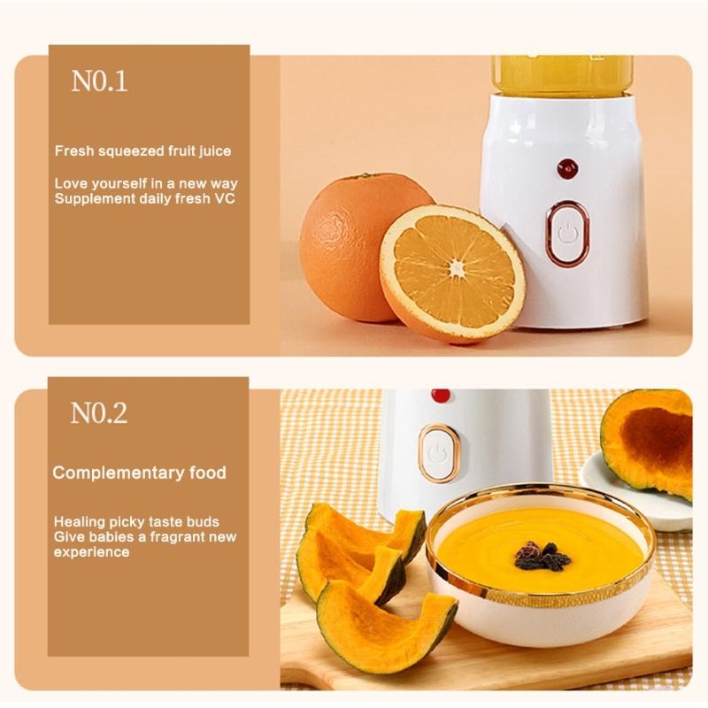 Portable Blender for Shakes and Smoothies Rechargeable Blender Fruit Juice Mixer for Travel/Picnic/Office/Gym/Sport