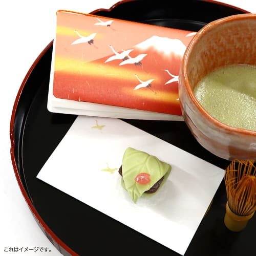 Kamiiso Sansho Made In Japan Kimono Beauty Kaishi (Japanese Paper) Set of 3 (Five-Story Pagoda, Mount Fuji, and Maiko)