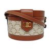 [Usado] Bolsa de Almoço Handbag Tambour Triomphe em Couro - Muito Bom #1HD0AR5