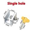10-1Pc Window Lock Stopper Aluminum Alloy Sliding Window Anti-theft Lock Window Sliding Door Baby Kids Child Safety Doors Lock