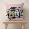 Line P-Puppys Cute Dog Cushion Cover 30X50 Polyester Sofa Cushions Decorative Throw Pillows Home Decoration Pillowcover