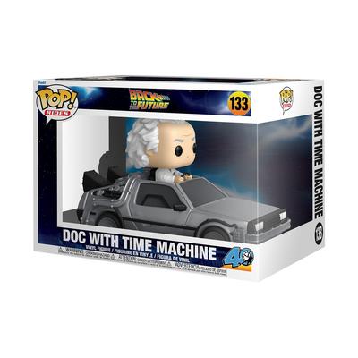 FUNKO Pop! Rides Deluxe Doc z Návratu do budoucnosti s časovým strojem