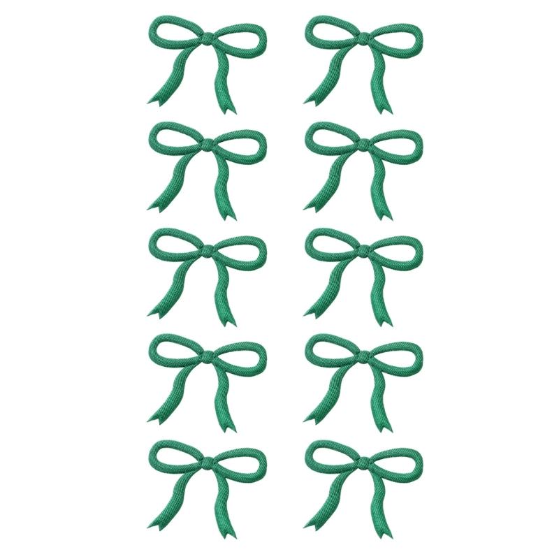 Polyester Craft Bows For DIY Hair Accessories Clothing Decors Material Easy To Attach Without Tools