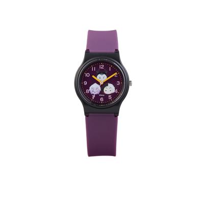 Citizen Analog Watch with Disney TSUMTSUM Villains and Urethane Strap Q&Q V06A-502VK Design, Waterproof,