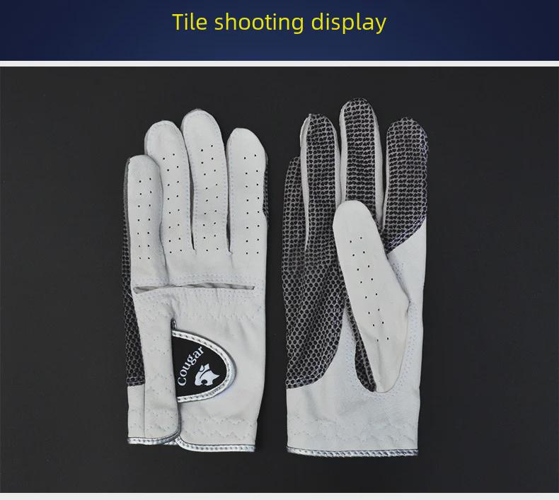 Herr Lammskinn Golfhandskar - Andningsbara, Halkfria, Vänster eller Höger Hand