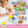 Flower Craft Kits,DIY Paper Arts and Crafts Bouquet Toys for Kids, Create 3D Color Changing Blossoms, Educational Science Kit