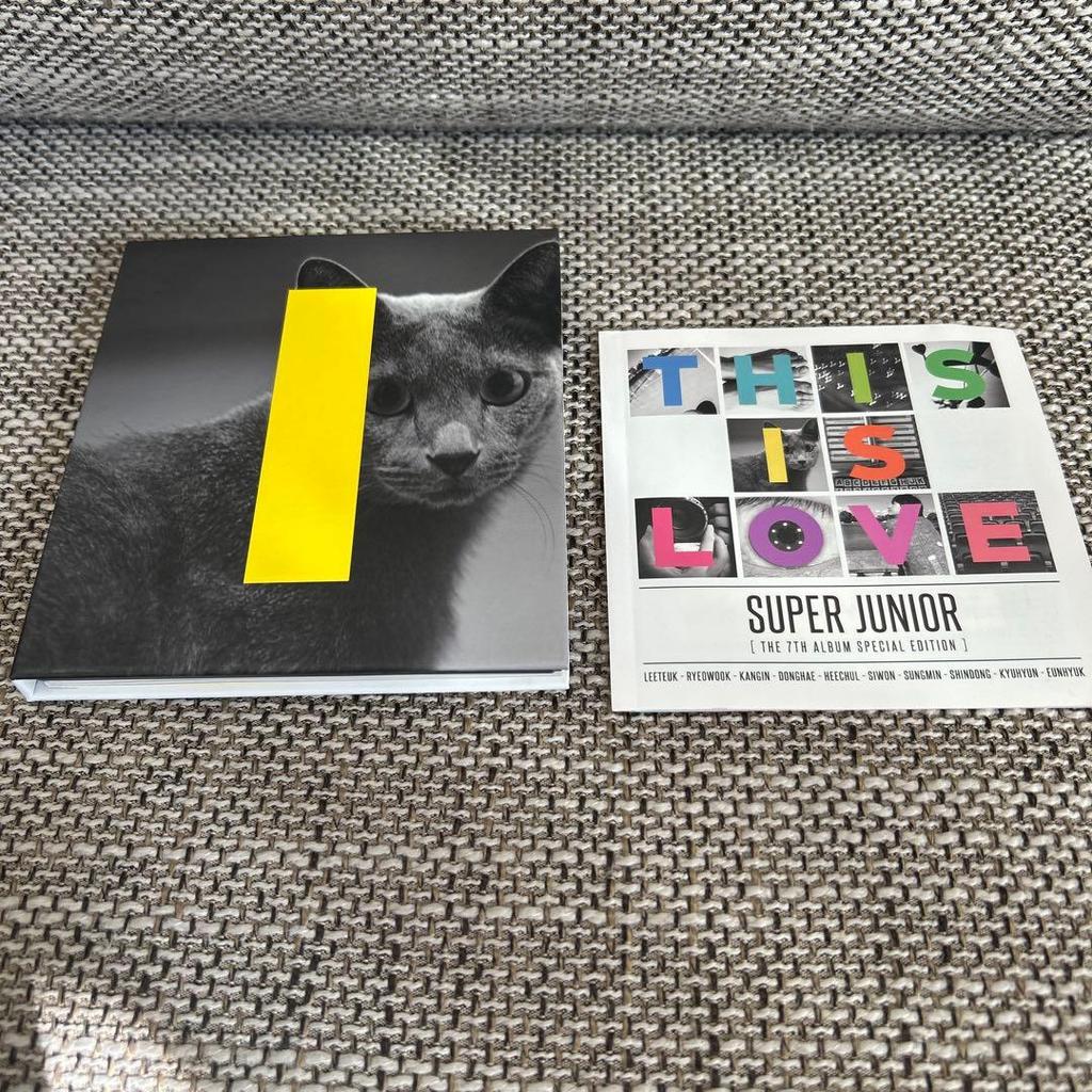 [USED] SUPER JUNIOR "THIS IS LOVE" Heechul Ver. CD