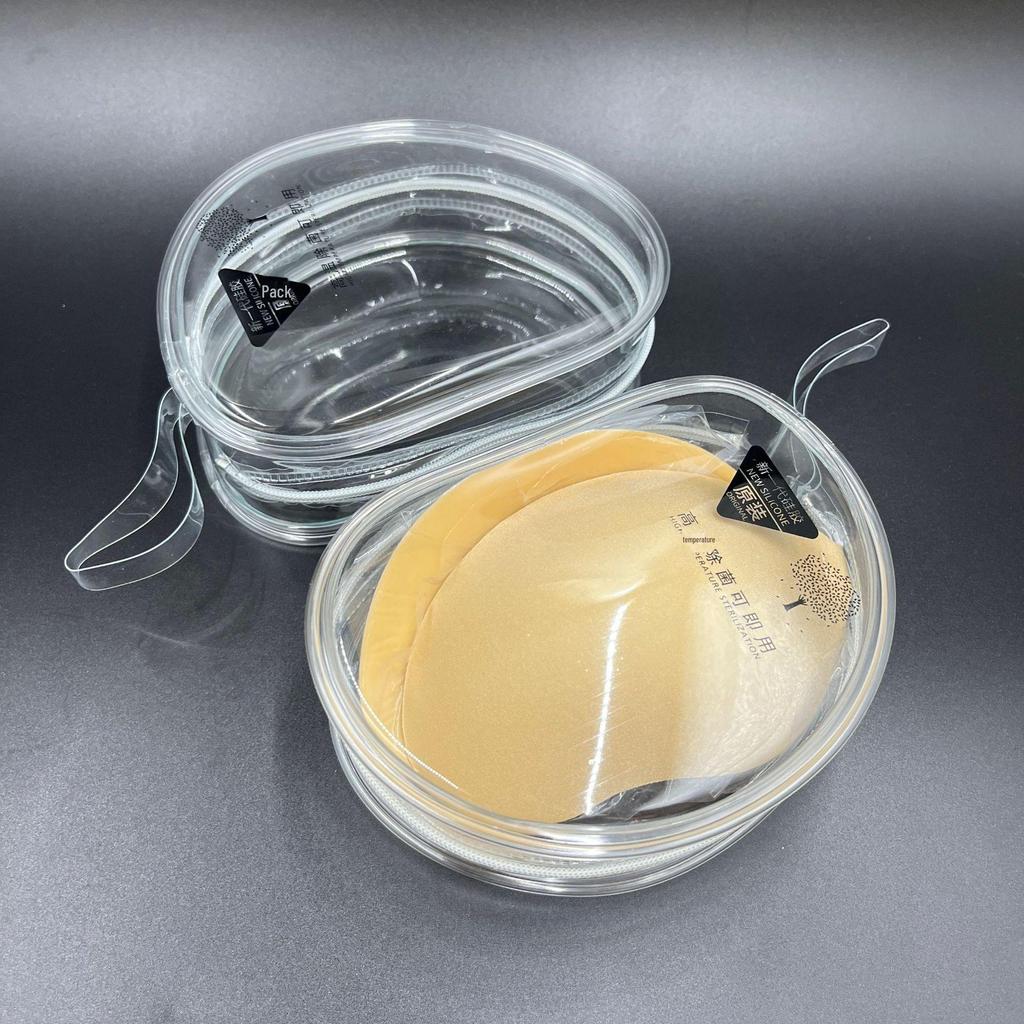 "New Silicone Nipple Chest Stickers - Thickened Push-Up Transparent Invisible Bra"