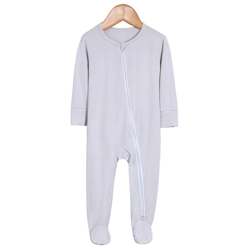 Bamboo Fiber Baby Romper and Footed Sleeping Bag for New Mothers