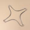 Camping Supplies Heat Diffuser for Gas Hob Pot Stand Pans Rack Gas Cooker Rack Iron Stove Ring