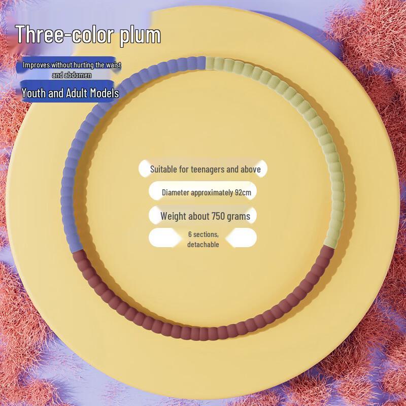 TLXT Soft Detachable Fitness Hula Hoop