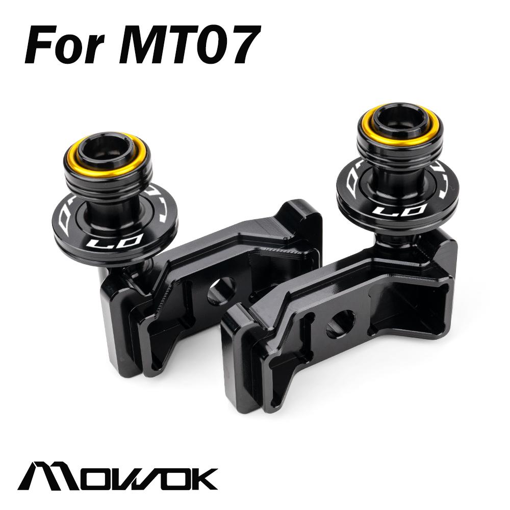 Per YAMAHA MT 07 09 03 10 MT07 MT09 MT03 MT10 2014-2025 2026 Accessori Moto Forcellone forcellone Bobina Slider Cavalletto Viti