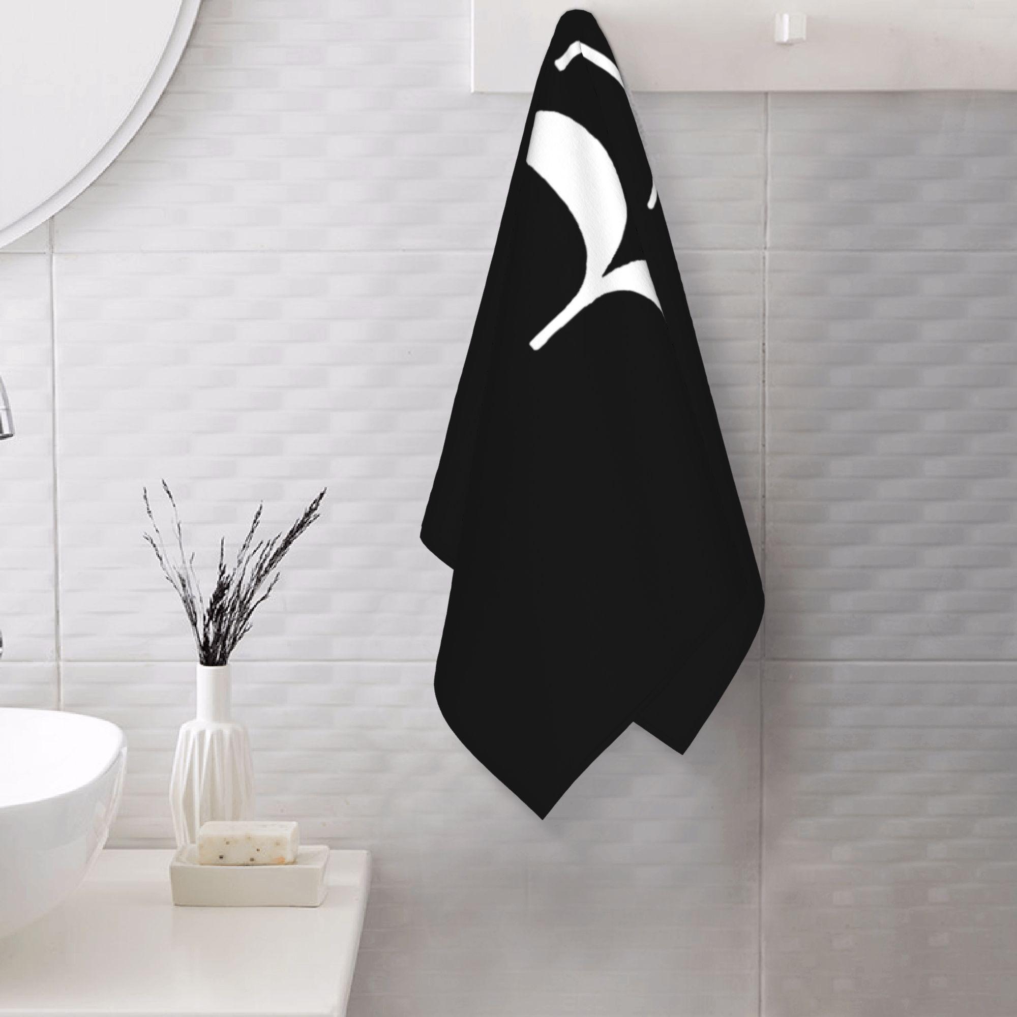 Lang Pattong White Roger Federer Soft Face Towel Quick Dry Pool Bath Cotton Towels Breathable