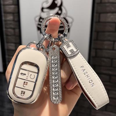 Suitable for HondaZRVKey cover23StyleCRVType GridXRVThe 11 Th Generation Civic Auto Key Shell