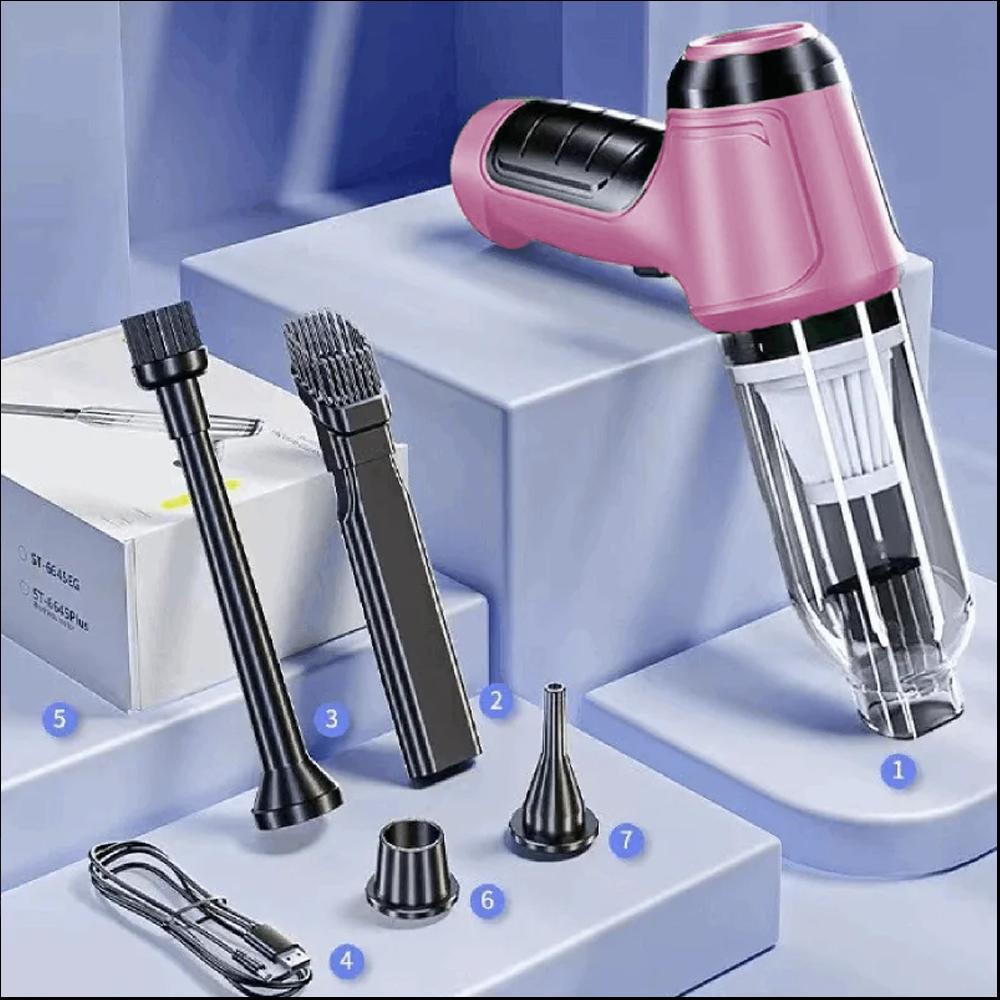 Car Vacuum Cleaner Strong Suction Wireless Portable Handheld Powerful Cleaning Machine Mini Cleaning Vacuums for Home Appliances