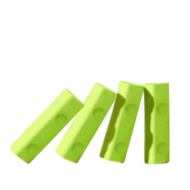 Gomma a Triangolo Verde: Senza Briciole, Atossico, Facile da Afferrare per Bambini - Non Lascia Segni.