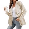Women's Tops, Autumn and Winter Jackets, Solid Color Suits, Button-down Jackets