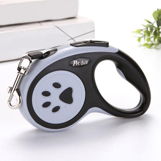 Retractable Dog Leash Heavy Duty 16Ft Tape Leash Tangle-Free Leash with One-Button Control Comfortable Handle for Small Medium Dogs