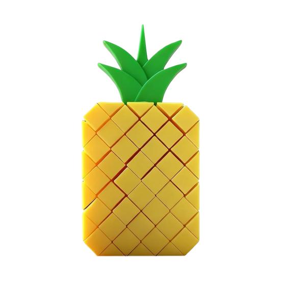 Pixel Pineapple Stress Relief Toy Retractable Pineapple Decompression Desk Toy