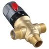 Brass Thermostatic Mixing Valve Adjustable Temperature Thermostatic Spool  Water Heater