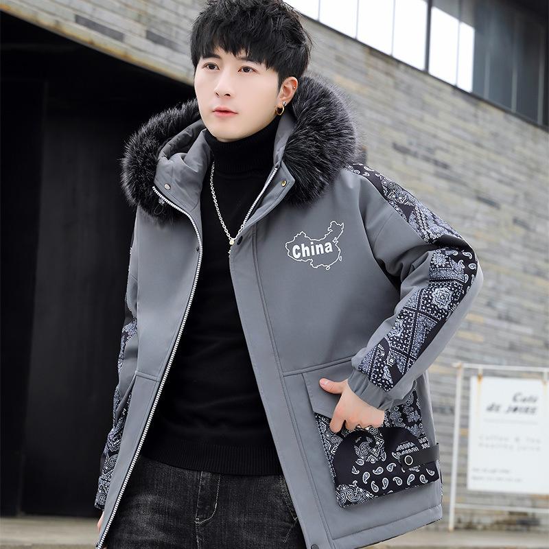 Thickened Winter Padded Jacket Loose Versatile Jacket Teen Padded High School Student Padded Jacket