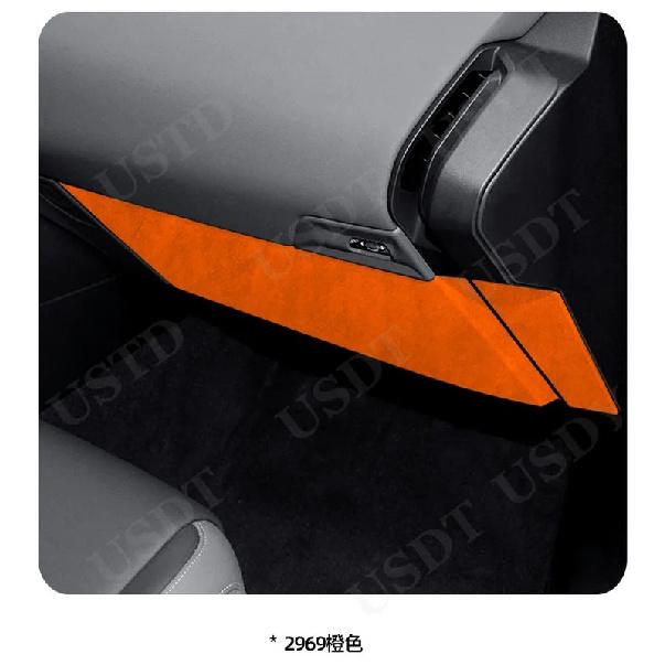 Fit For BMW X3 G48 G45 2025 Suede Leather Sticker Doors Anti-Dirty Trim Co Pilot Glove Box Wrap Sticker Trim Cover