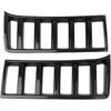 Carbon Fiber Front Headlights Grille Vent Trim Cover For Toyota Tundra 2022-2026