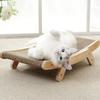 Wooden Frame Kitten Scrapers Scratching Bed Reversible Pet Furniture For Cats 5 in 1 Toys Cat Scratcher Cardboard With Solid