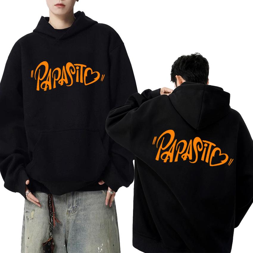 Karol G 2025 New album Tropicoqueta Double Sided printed black Hoodies Unisex fashion Y2k Sweatshirt Men women Fleece pullovers
