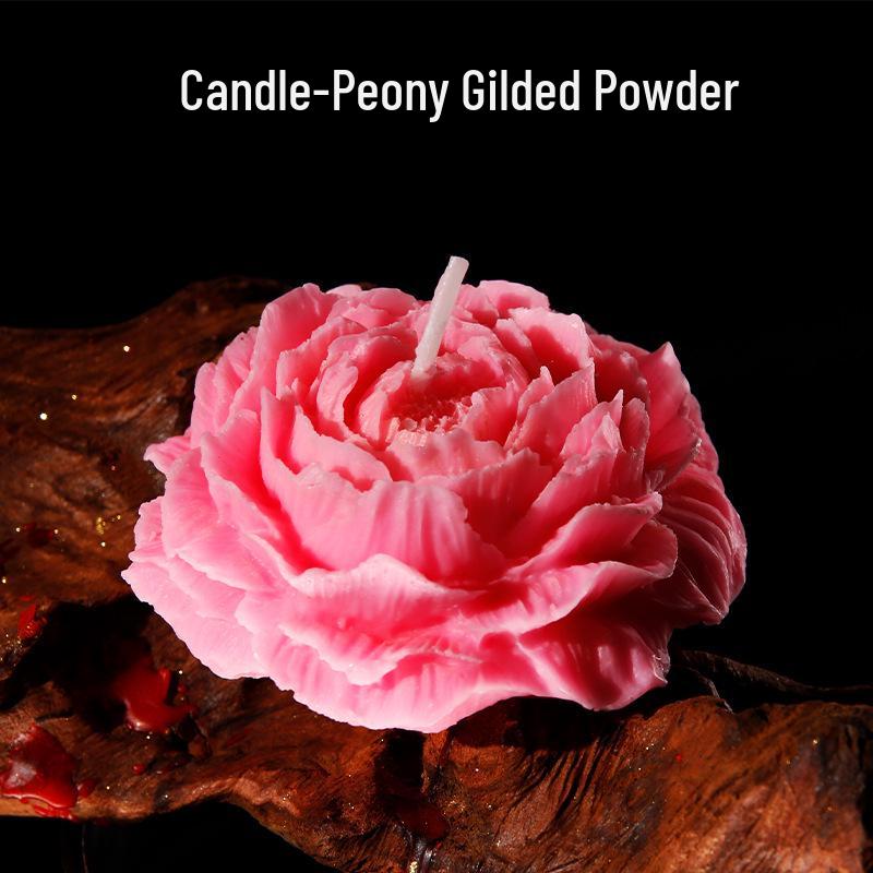 Gilded Rose Peony Scented Long-Lasting Massage Candles for Aromatherapy & Play