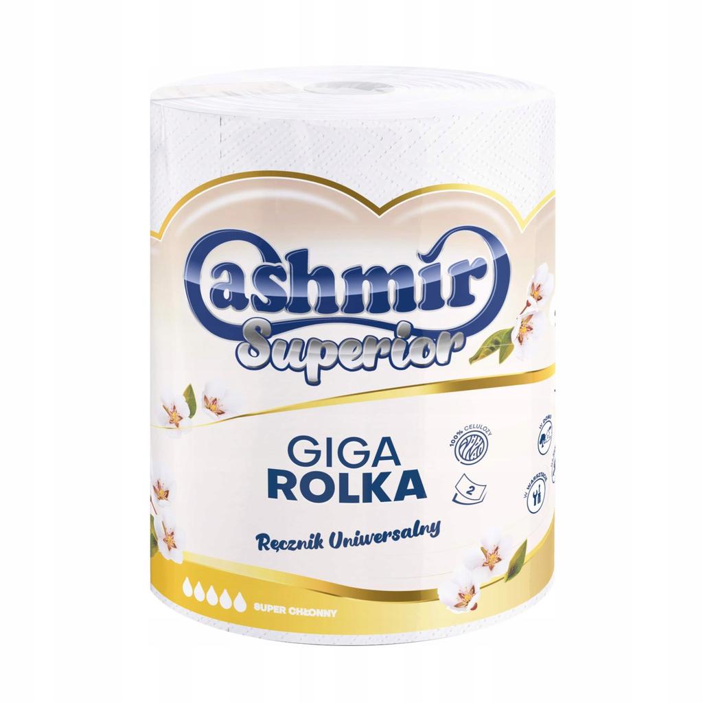 Cashmir Superior Ręcznik Papierowy Kuchenny Dwie Warstwy GIGA ROLKA 1szt