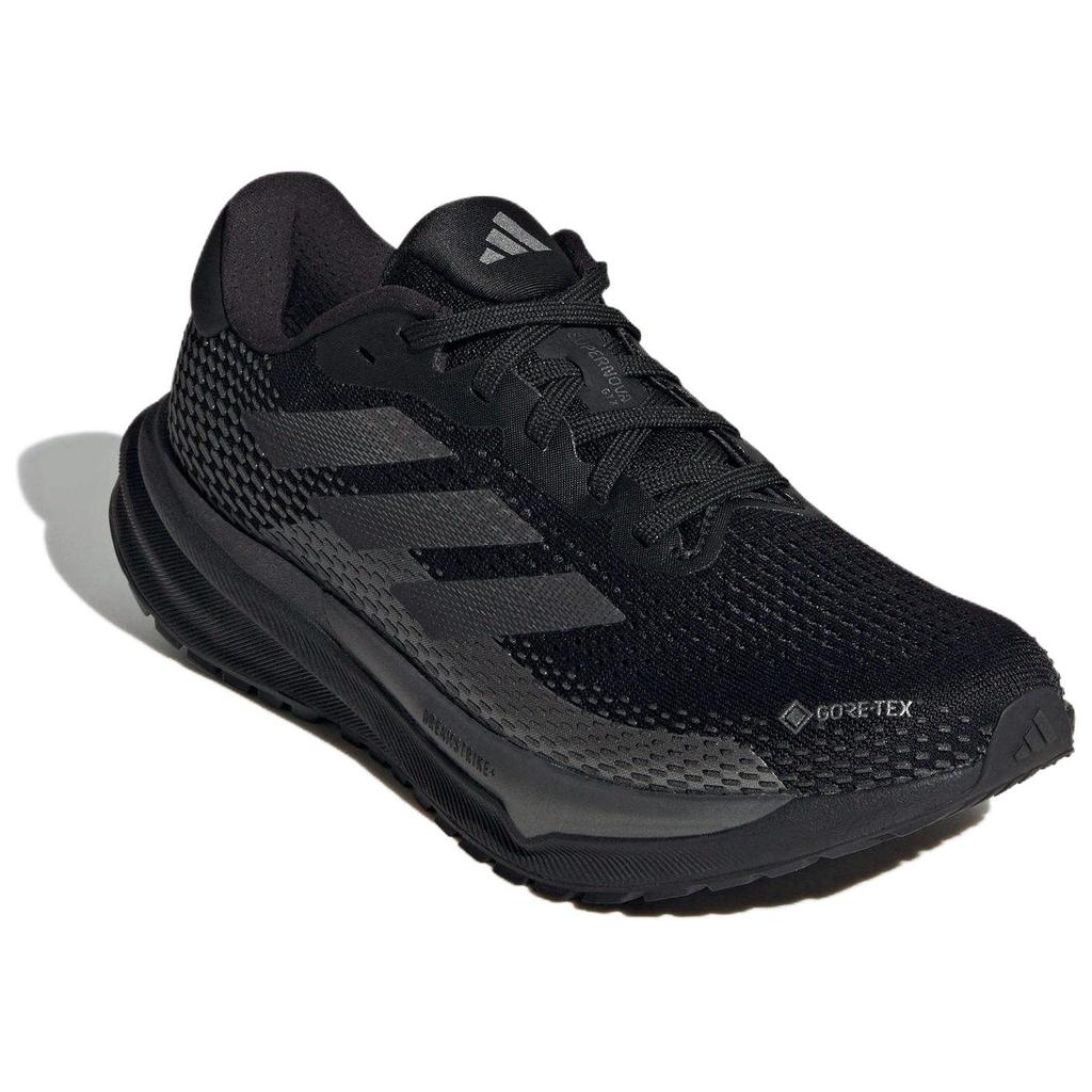 Adidas Supernova GORE-TEX Soft Comfortable Slip-Resistant Durable Low-Top Running Shoes Women Sneaker Black ID6304