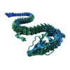 3D Articulated Chinese Dragon Long Chinese Dragon Ornament Joint Movable Dragon Model  Office