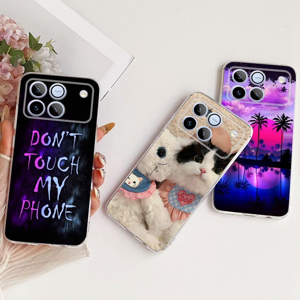 Clear Casing For Honor Win 5G AAP-AN00 Case For Honor Win 5G Cover Luxury Cute Cat Fashion Butterfly Cool Painted